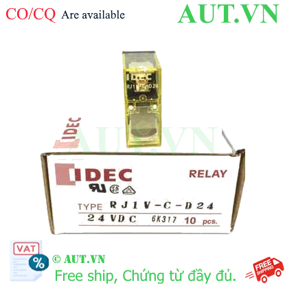Ảnh của Rơ le trung gian IDEC RJ1V-C-D24 