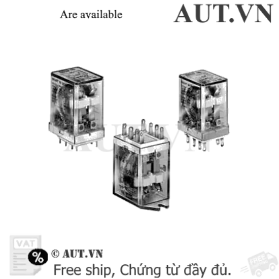 Ảnh của Rơ le trung gian IDEC RM2S-U-DC12 