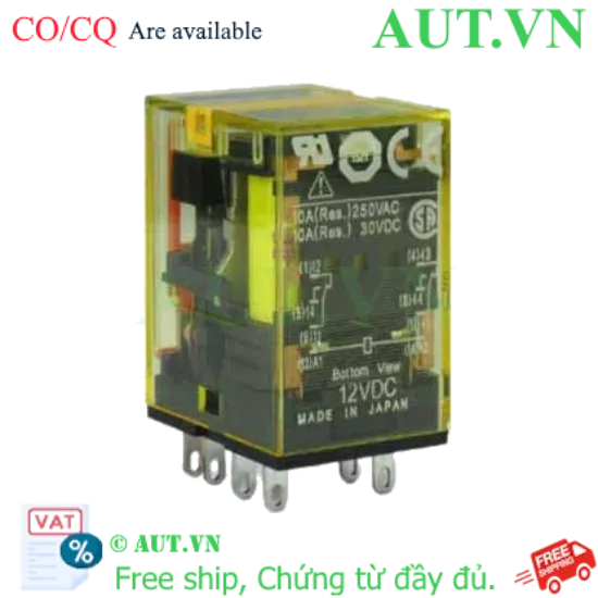 Ảnh của Rơ le trung gian IDEC RU2S-C-D12 