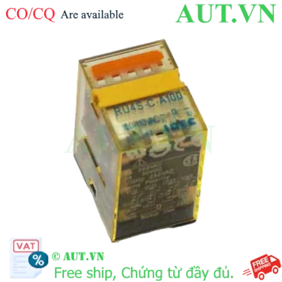 Ảnh của Rơ le trung gian IDEC RU4S-C-A100 