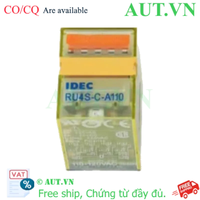 Ảnh của Rơ le trung gian IDEC RU4S-C-A110 