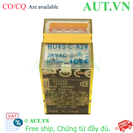 Ảnh của Rơ le trung gian IDEC RU4S-C-A24 