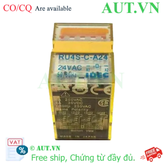 Ảnh của Rơ le trung gian IDEC RU4S-C-A24 