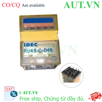 Ảnh của Rơ le trung gian IDEC RU4S-C-D48 