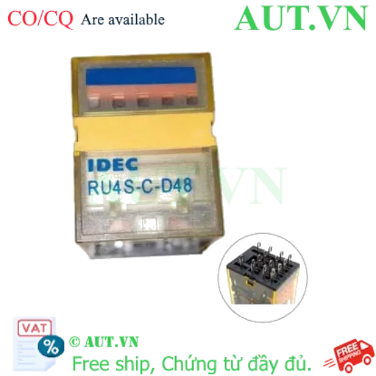 Ảnh của Rơ le trung gian IDEC RU4S-C-D48 