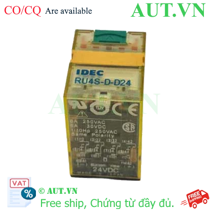 Ảnh của Rơ le trung gian IDEC RU4S-D-D24 