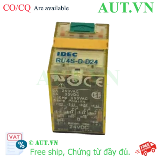 Ảnh của Rơ le trung gian IDEC RU4S-D-D24 