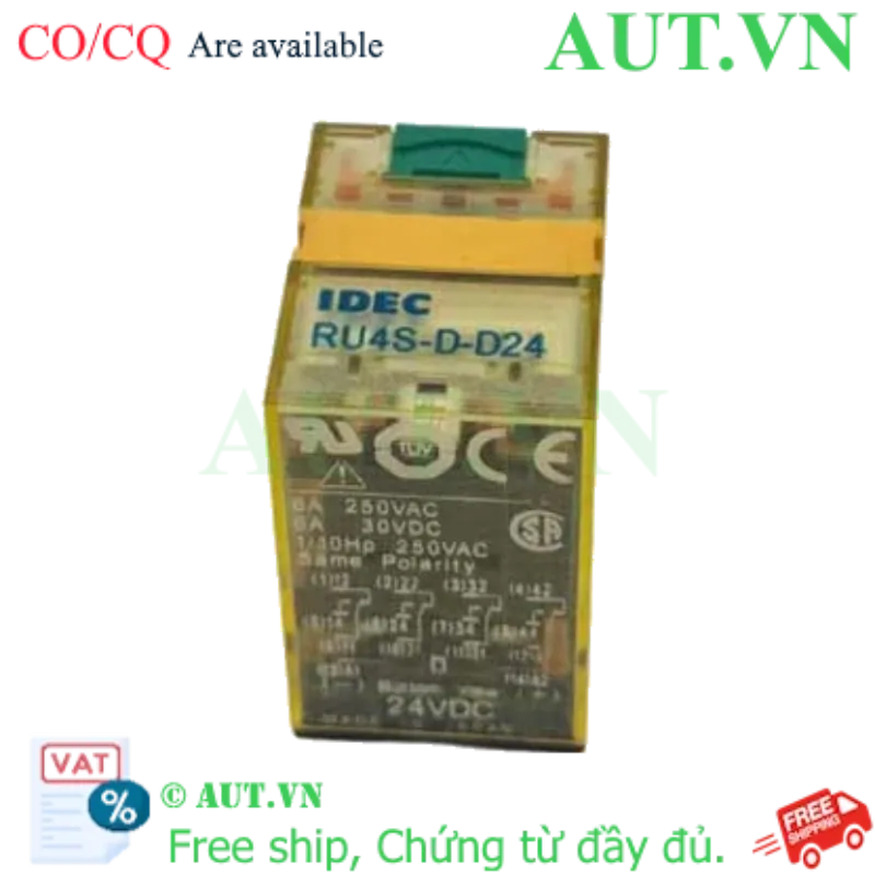 Ảnh của Rơ le trung gian IDEC RU4S-D-D24 