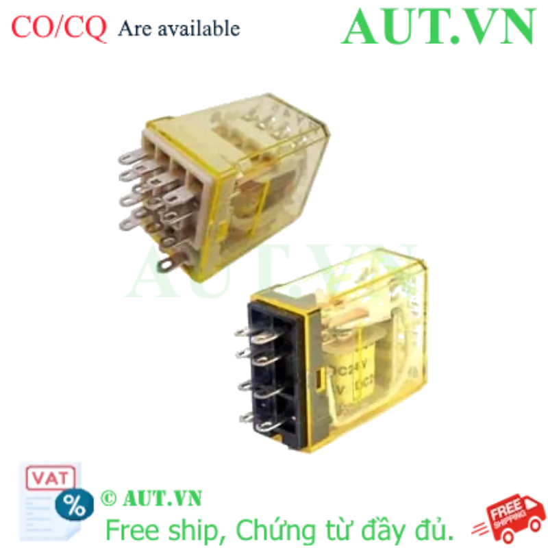Ảnh của Rơ le trung gian IDEC RY4S-U-DC12 