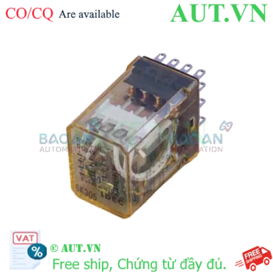 Ảnh của Rơ le trung gian IDEC RY4S-UL-DC24 14 chân dẹt 5A