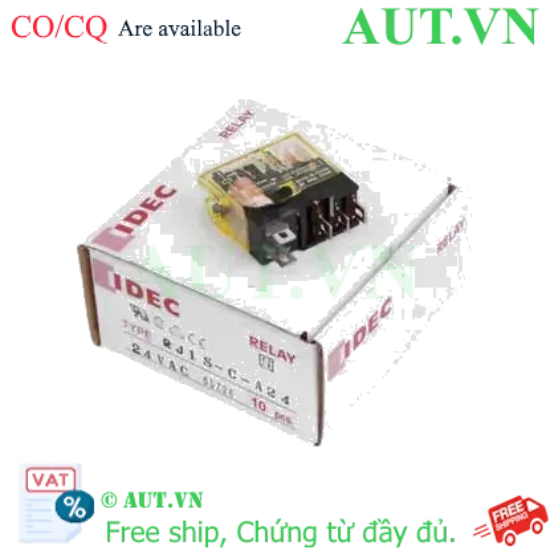 Ảnh của Rơ le trung gian kích thước mỏng IDEC RJ1S-C-A24 