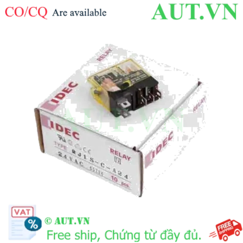 Ảnh của Rơ le trung gian kích thước mỏng IDEC RJ1S-C-A24 