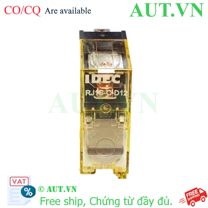Ảnh của Rơ le trung gian kích thước mỏng IDEC RJ1S-C-D12 