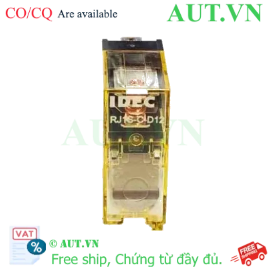 Ảnh của Rơ le trung gian kích thước mỏng IDEC RJ1S-C-D12 