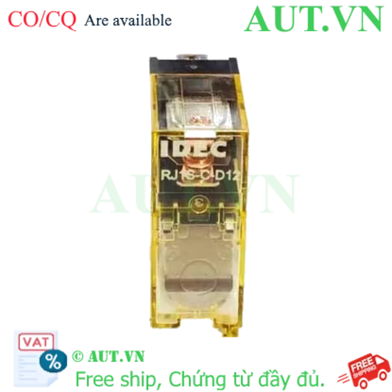 Ảnh của Rơ le trung gian kích thước mỏng IDEC RJ1S-C-D12 