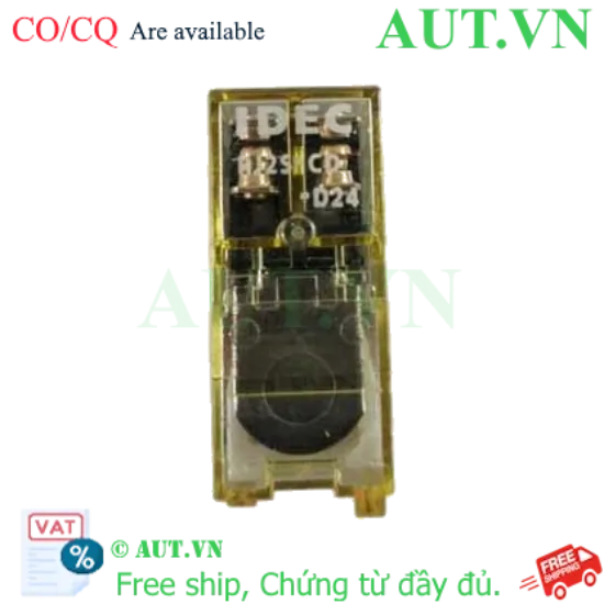 Ảnh của Rơ le trung gian kích thước mỏng IDEC RJ2S-CD-D24 