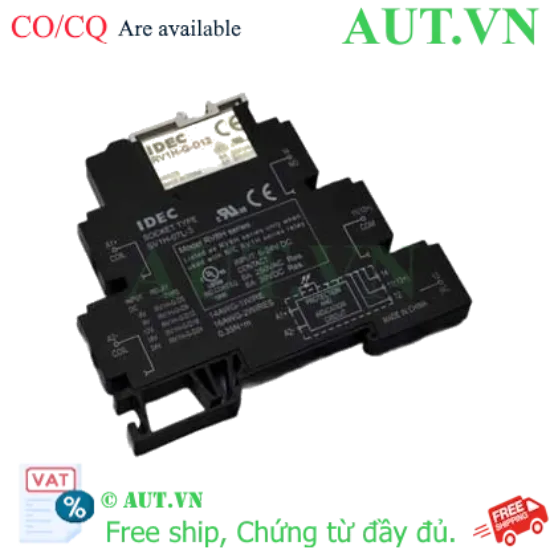 Ảnh của RV8H-L-D12 Relay trung gian IDEC - Hàng chính hãng