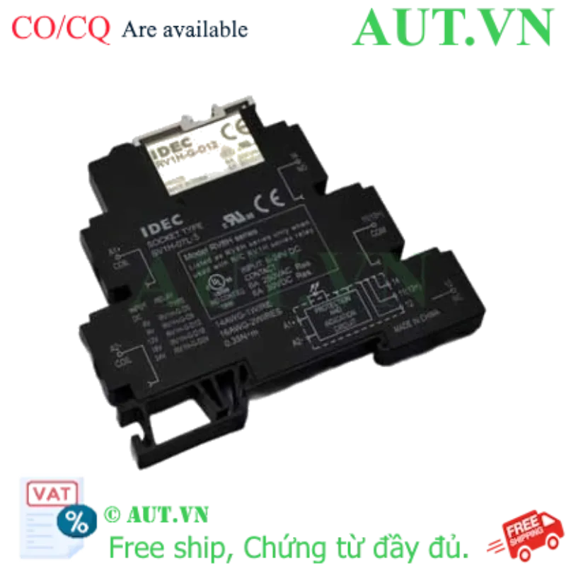 Ảnh của RV8H-L-D12 Relay trung gian IDEC - Hàng chính hãng