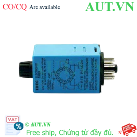 Ảnh của Time Relays IDEC RTE-P2AD24 600h, 11 chân tròn, nguồn 24V