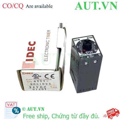 Ảnh của Timers GT5Y-2SN1D24 IDEC ON-Delay, kích thước nhỏ, 8 chân dẹt