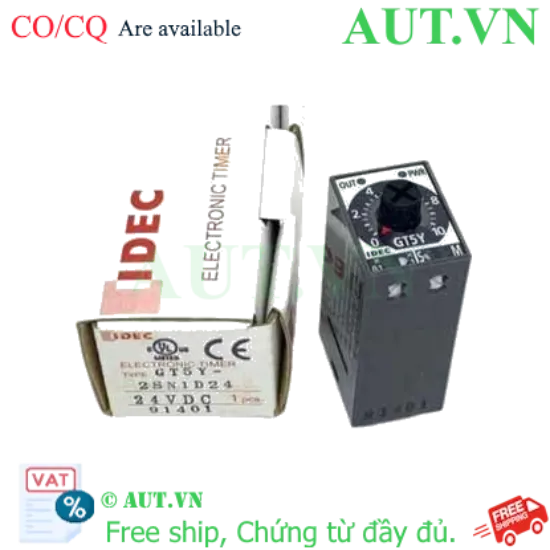 Ảnh của Timers GT5Y-2SN1D24 IDEC ON-Delay, kích thước nhỏ, 8 chân dẹt