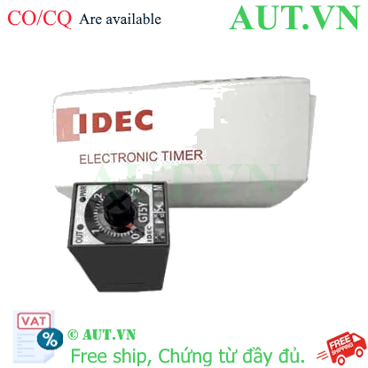 Ảnh của Timers GT5Y-2SN3A200 IDEC 200-240VAC, DPDT, 8 chân dẹt