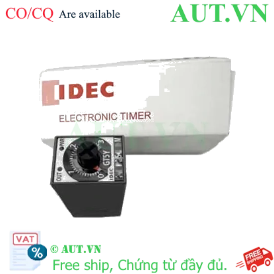 Ảnh của Timers GT5Y-2SN3A200 IDEC 200-240VAC, DPDT, 8 chân dẹt