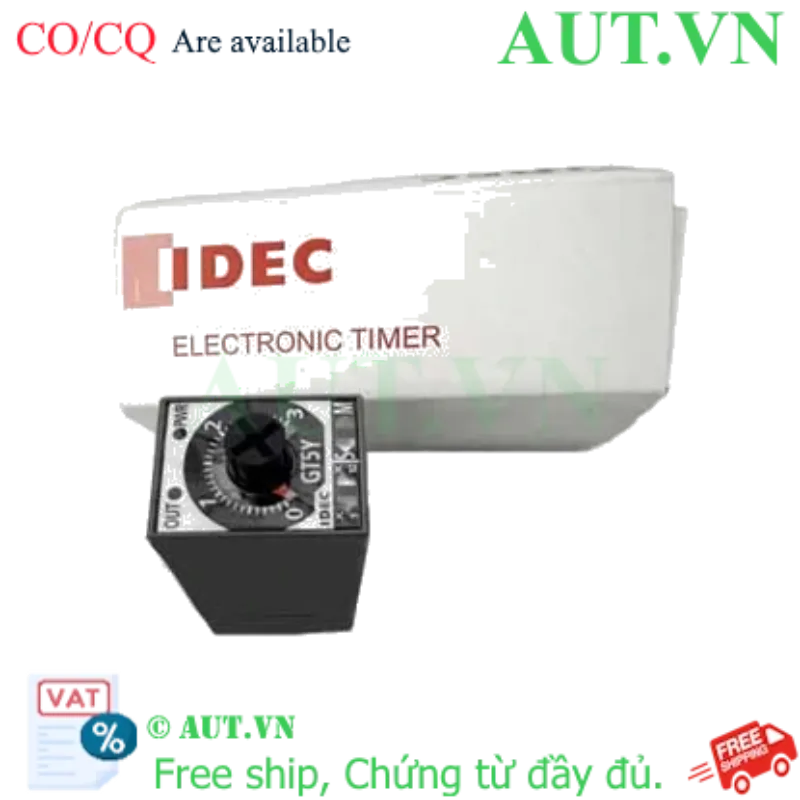 Ảnh của Timers GT5Y-2SN3A200 IDEC 200-240VAC, DPDT, 8 chân dẹt