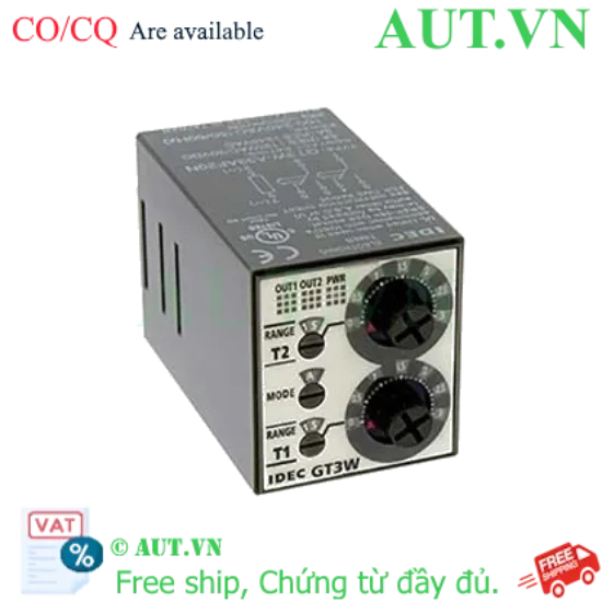 Ảnh của Twin-Timer GT3W-A31AF20N IDEC 100-240VAC, 6h/300h, 8 chân tròn