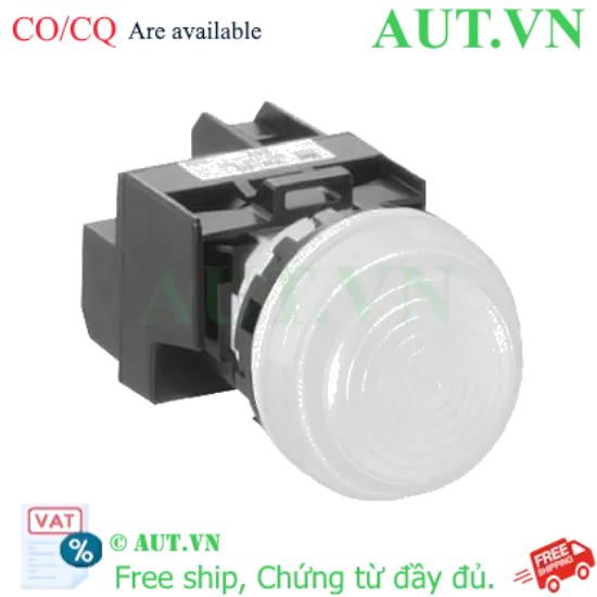Ảnh của YW1P-2EQM3PW đèn báo pha phi 22 IDEC, trắng tinh khiết