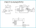 Ảnh của Cảm Biến Điện Dung F&C FKCT10-P Đo Mức Chất Lỏng Chính Xác