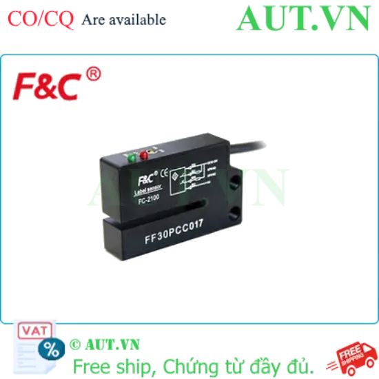 Ảnh của Cảm biến nhãn dán F&C FC-2100 chính hãng - AUT VN
