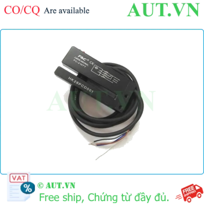 Ảnh của Cảm Biến Nhãn Dán F&C FC-2107P (PNP Output, 5mm)