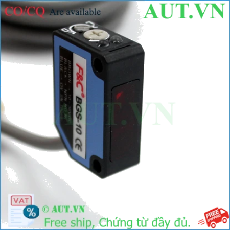 Ảnh của Cảm Biến Quang Điện F&C BGS-10 NPN - Chống Nhiễu Nền Hiệu Quả | AUT VN