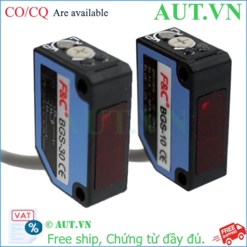 Ảnh của Cảm biến quang điện F&C BGS-30 chống nhiễu nền