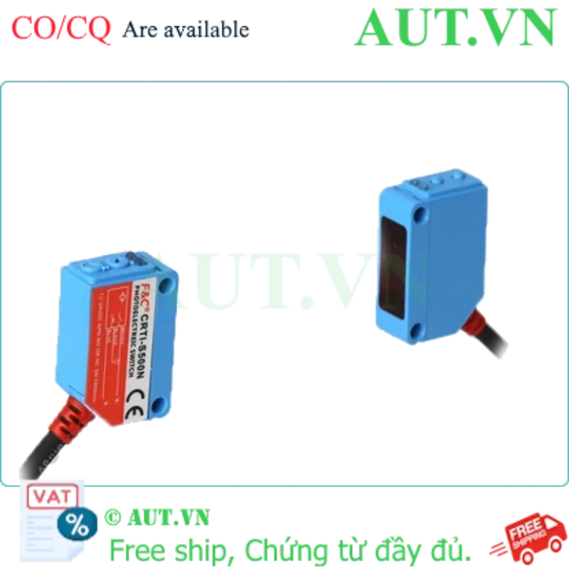 Ảnh của Cảm biến quang điện F&C CRTI-S500P R2M - Khoảng cách 5m (PNP)
