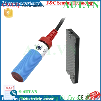 Ảnh của Cảm biến quang điện F&C Sensor DR18MR-S200N R2M