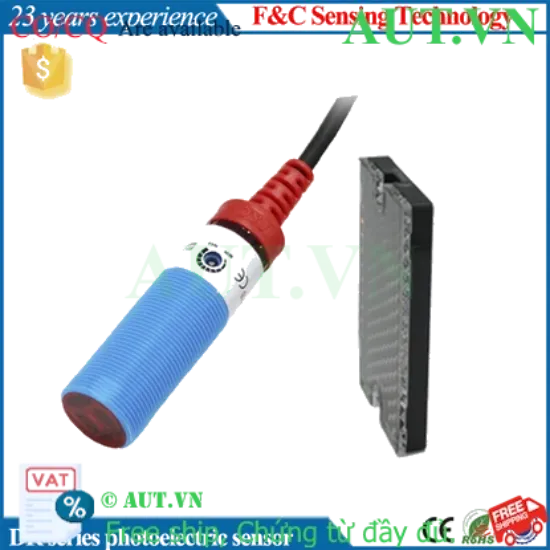 Ảnh của Cảm biến quang điện F&C Sensor DR18MR-S200N R2M (Phản xạ gương)