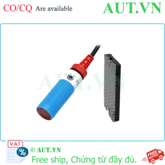 Ảnh của Cảm biến quang điện F&C DR18MR-S200P PNP M18 Phản xạ gương