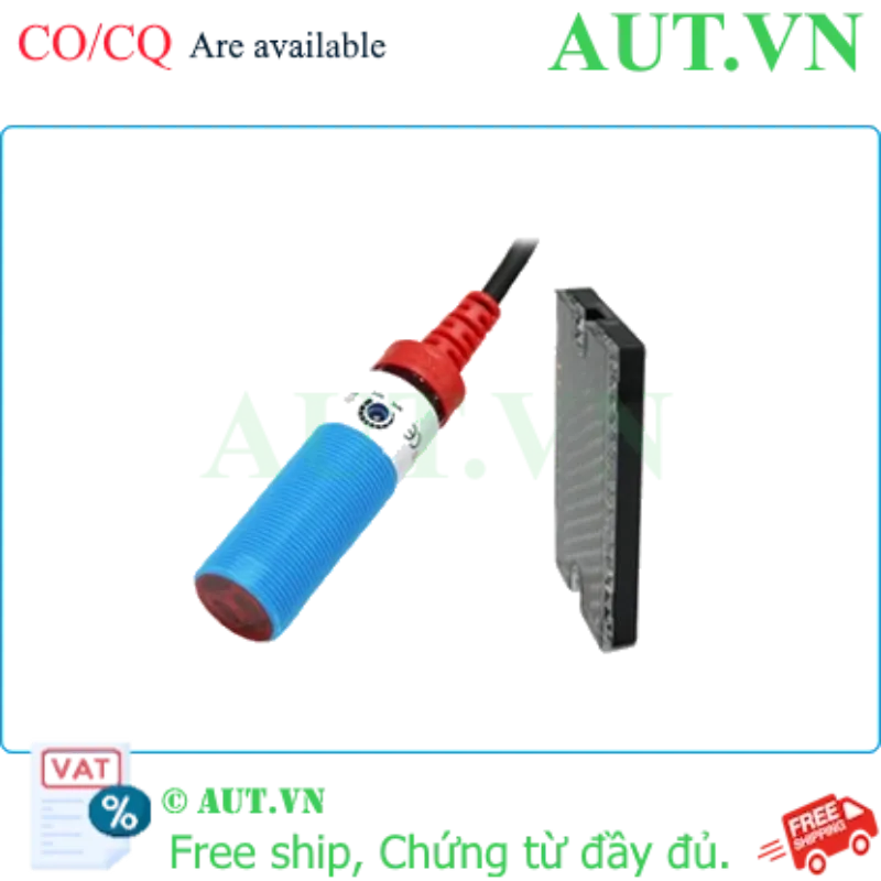 Ảnh của Cảm biến quang điện F&C DR18MR-S200P PNP M18 Phản xạ gương