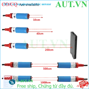 Ảnh của Cảm biến quang điện F&C DR18TI-S500N R2M (Thân M18, 5m, NPN)