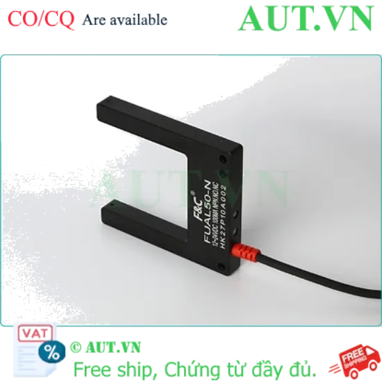 Ảnh của Cảm biến quang điện dạng khe F&C FUAL50-P, Khoảng cách 50mm, PNP