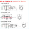 Ảnh của Cảm biến tiệm cận F&C Sensor F3C-18EN08-N R2M