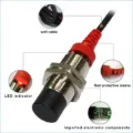 Ảnh của Cảm biến tiệm cận F&C F3C-18EN08-N R2M (M18, 8mm, NPN NO)