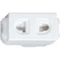 Ảnh của Ổ cắm đơn 2 chấu Panasonic WEV1081-7SW 16A Chính hãng