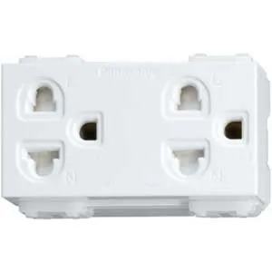 Ảnh của Ổ cắm đa năng 3 chấu Panasonic WEV1582-7SW Wide Series