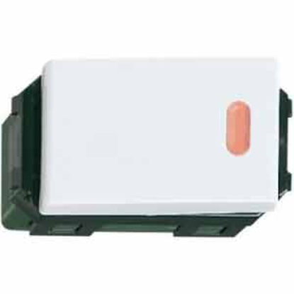 Ảnh của Công tắc đơn Panasonic WEG51517SW, có đèn báo, 250V, 16A