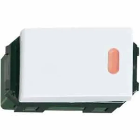 Ảnh của Công tắc đơn Panasonic WEG51517SW, có đèn báo, 250V, 16A