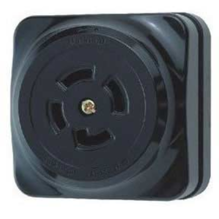 Ảnh của Ổ cắm locking PANASONIC WK2420K, 3P+E, 20A, 250V