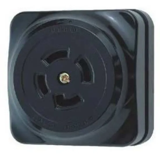Ảnh của Ổ cắm locking PANASONIC WK2420K, 3P+E, 20A, 250V